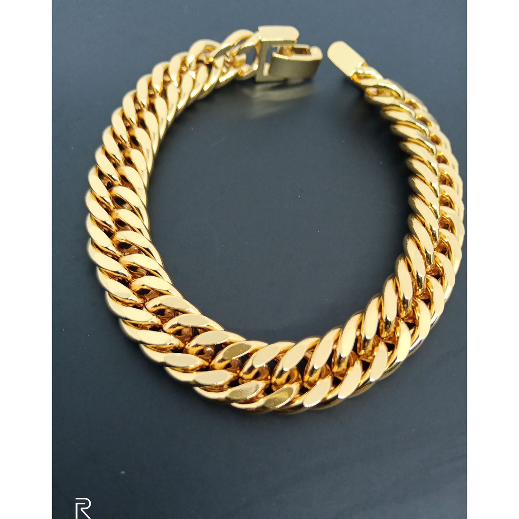 GELANG RANTAI LAPIS MAS 24k