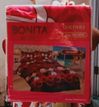 Sprei Bonita Wedding Terlaris Original - Variasi