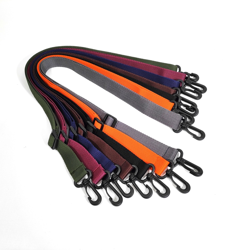 Tali selempang tas long strap webbing heavy product high quality original - tali tas - selempang tas - tali tas slempang