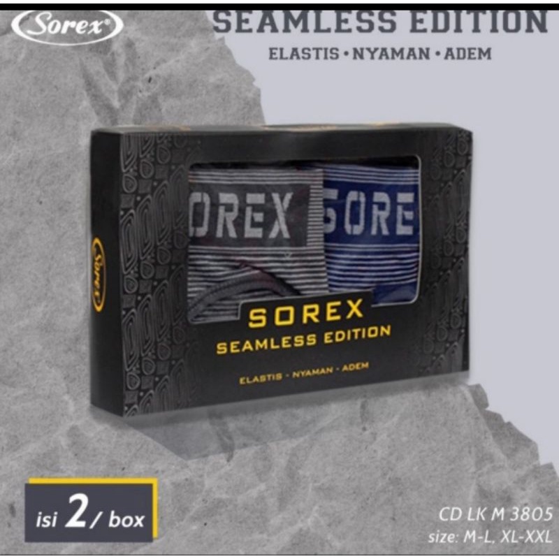 CD celana dalam segitiga seamless edition sorex M 3805