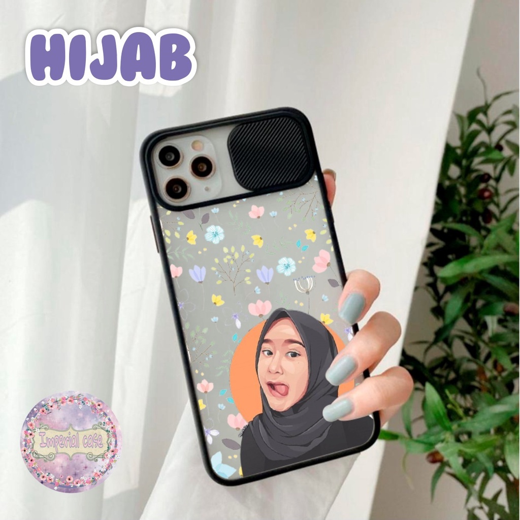 SOFTCASE SLIDE KAMERA HIJAB OPPO VIVO SAMSUNG XIAOMI REALME IPHONE ALL TYPE IC4605
