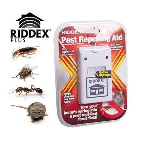 RIDDEX RED - MERAH PEST REPELLER Pengusir Tikus Kecoa Nyamuk RIDEX