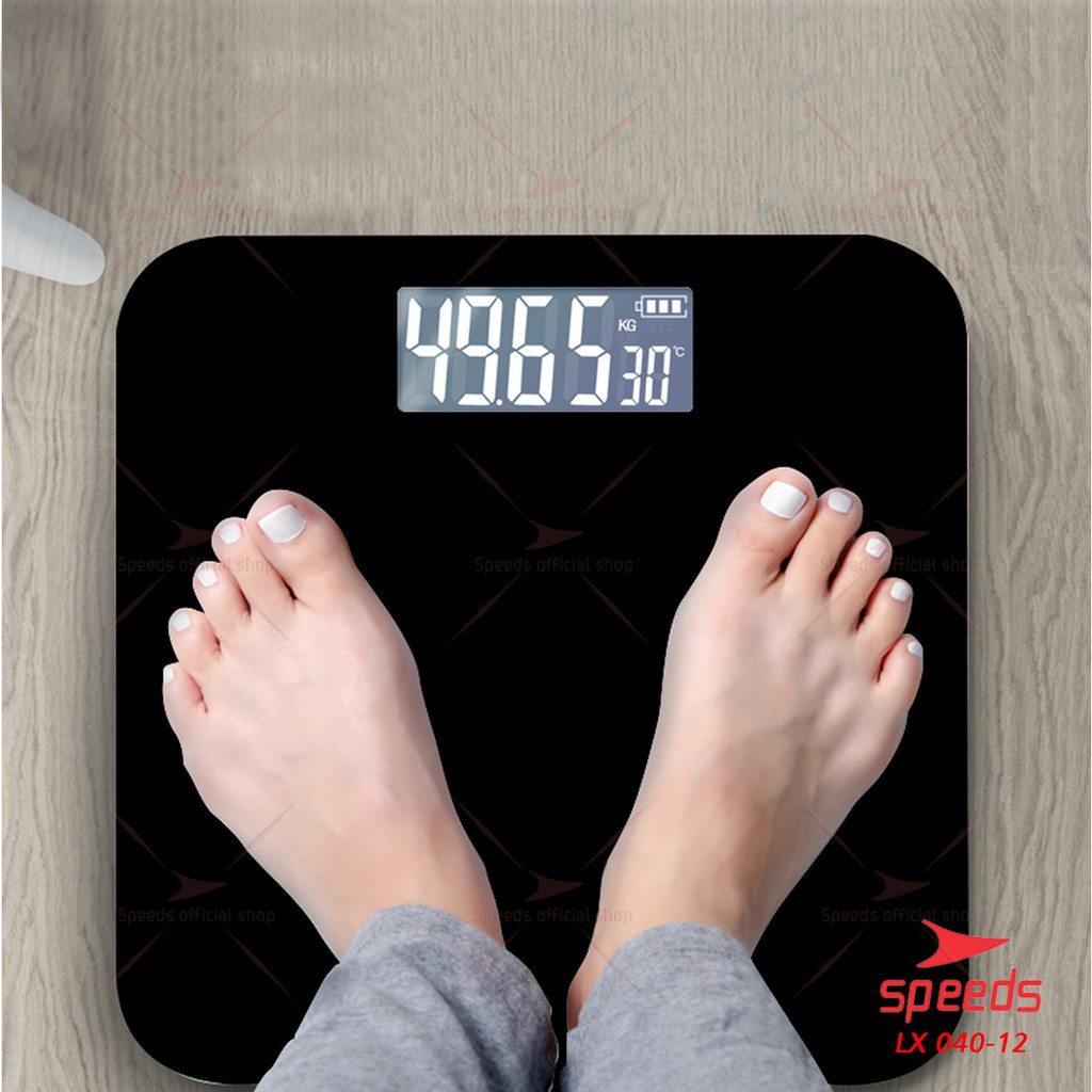 speeds timbangan badan digital 180kg scale kaca berat mini max original impor 040