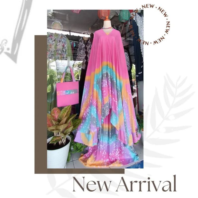 MUKENA BALI TIEDYE SUPER JUMBO TB