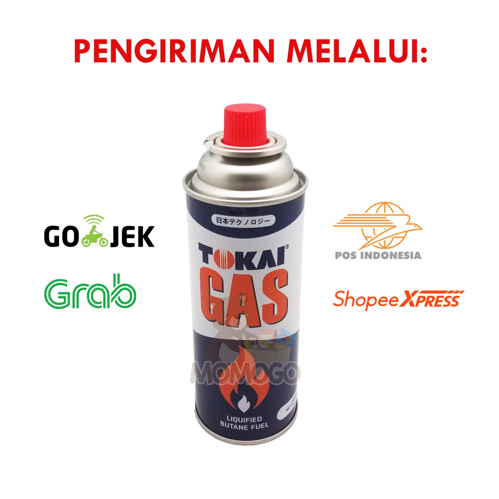 TABUNG GAS PORTABLE TOKAI ( BUKAN REFILL  )
