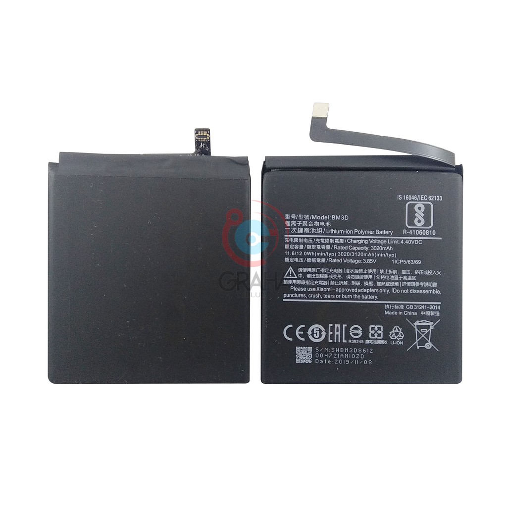 BATERAI / BATTERY / BATRE XIAOMI MI 8 SE / BM-3D