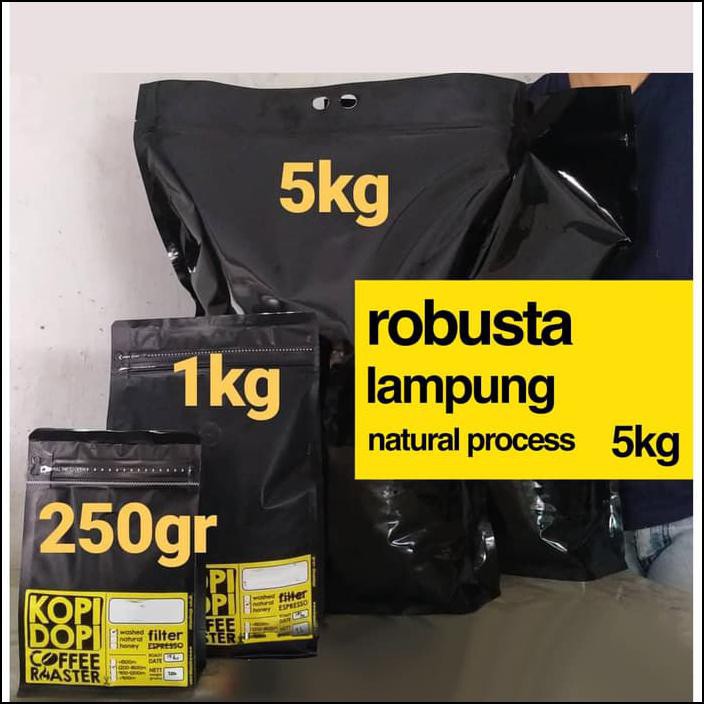 

KOPI ROBUSTA LAMPUNG 5 KG 5KG - BIJI UTUH