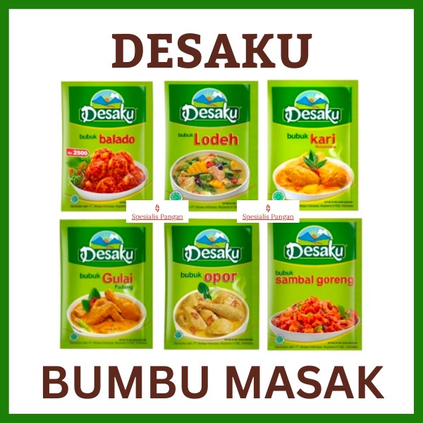 DESAKU BUMBU MASAK NUSANTARA KARI GULAI PADANG LODEH OPOR BUMBU BALADO