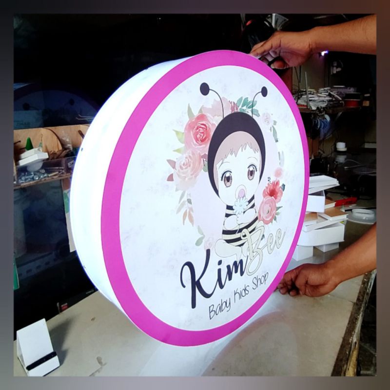 

Neonbox 60cm 2 Sisi