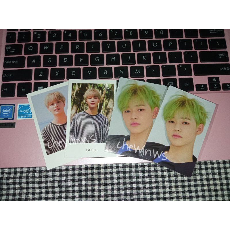 pc sticker chenle wgu + pola taeil from home
