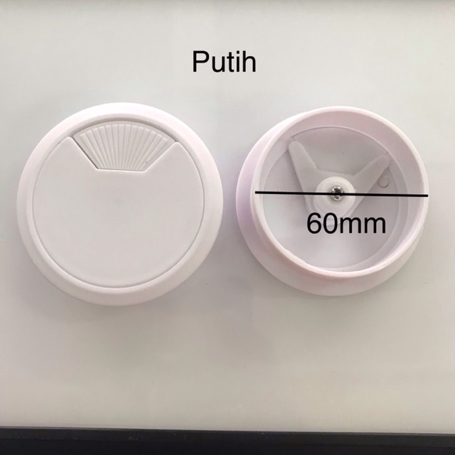 Penutup lubang kabel meja, Gromet