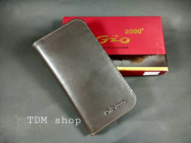 Dompet kartu card holder kulit asli Gio N374