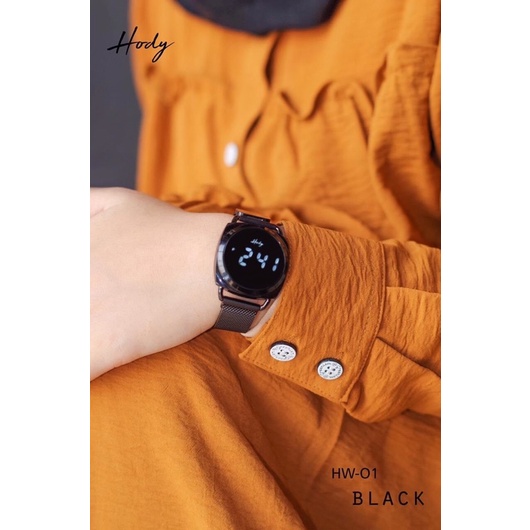 Hody Watch 01 Original Ready Stok Jam Tangan Wanita Hody LED
