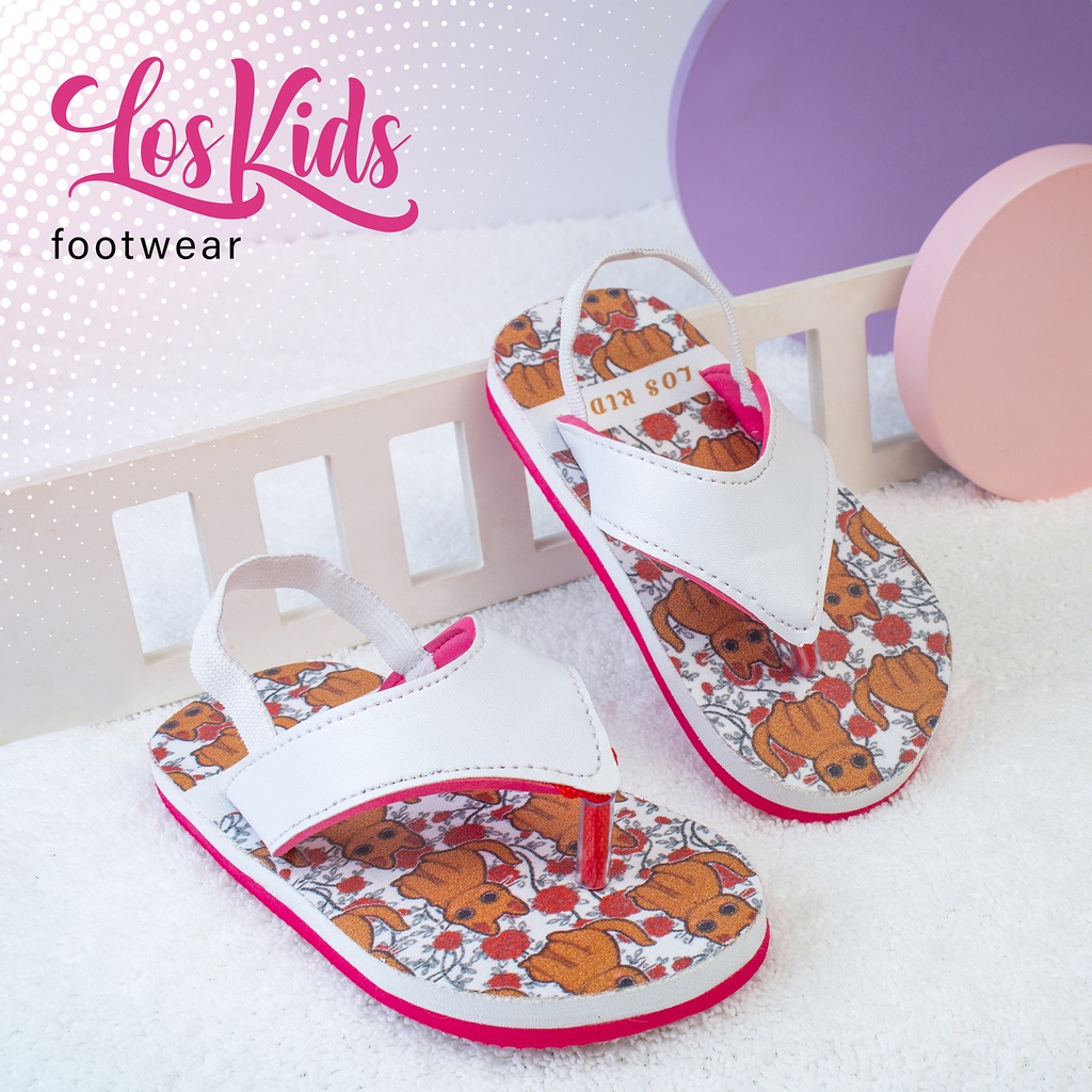 Sandal Anak Lucu Unisex Motif CAT Cute New