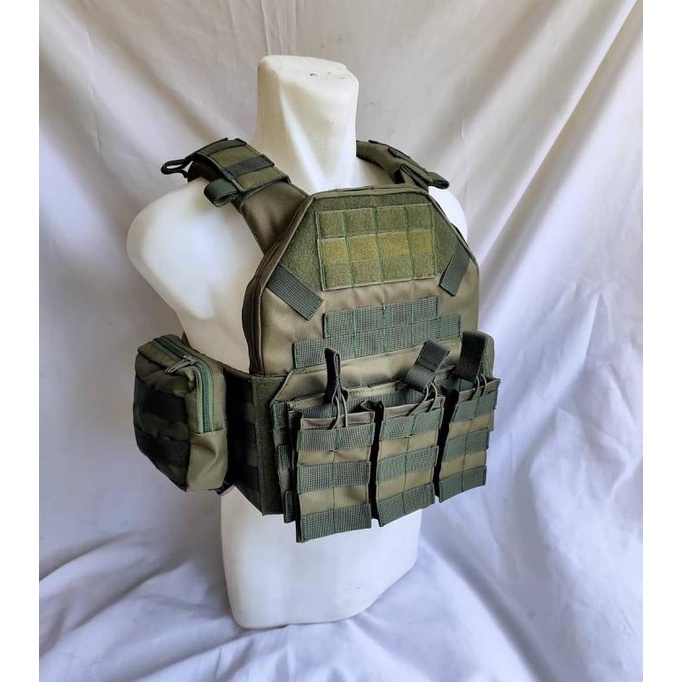 Promo Bodyvest Rompi Amb Brz Olive Green Hijau Tactical