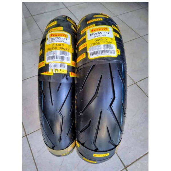 TERBARU BAN PIRELLI 150 60 110 70 17 PIRELI DIABLO ROSSO ROSO SPORT BAN CORSA R93 MICHELLIN CST