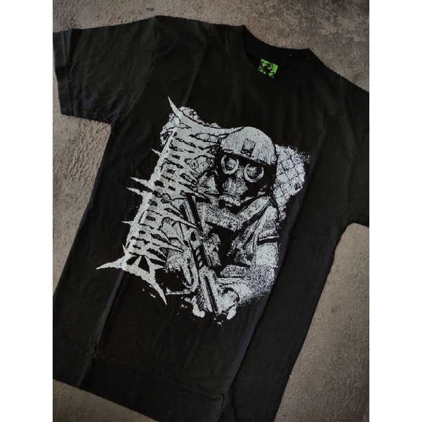 Kaos Band Grind Core Original Error Brain - Asian Tour 2013