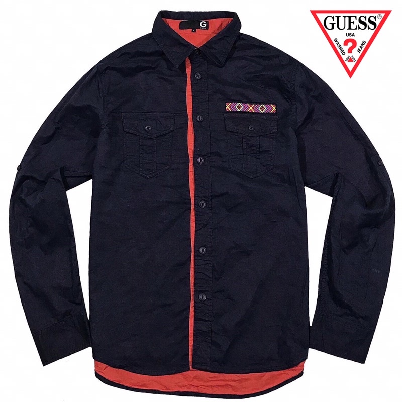 Kemeja Second Original Pria Guess