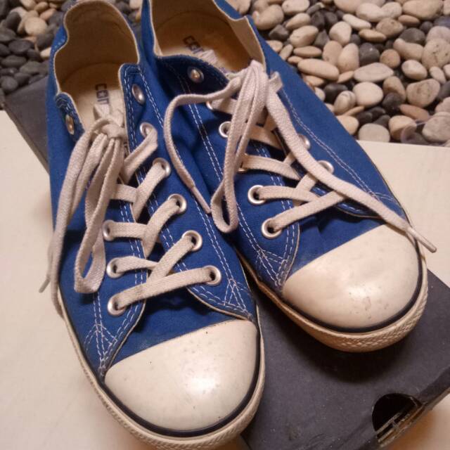 Preloved Converse ct Lean Blue size 40.5