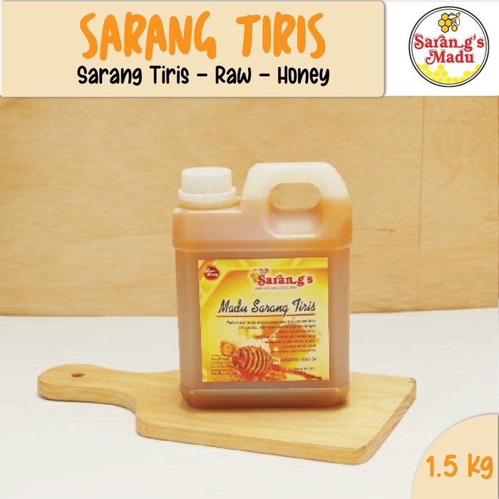 

(BISA COD) RAW HONEY (Madu sarang tiris) 1,5kg Recommended