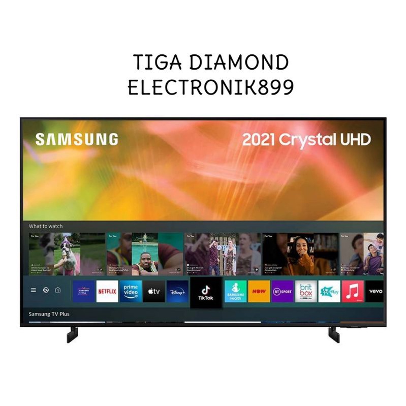 SAMSUNG 43AU8000 CRYSTAL 4K UHD SMART TV 43 INCH