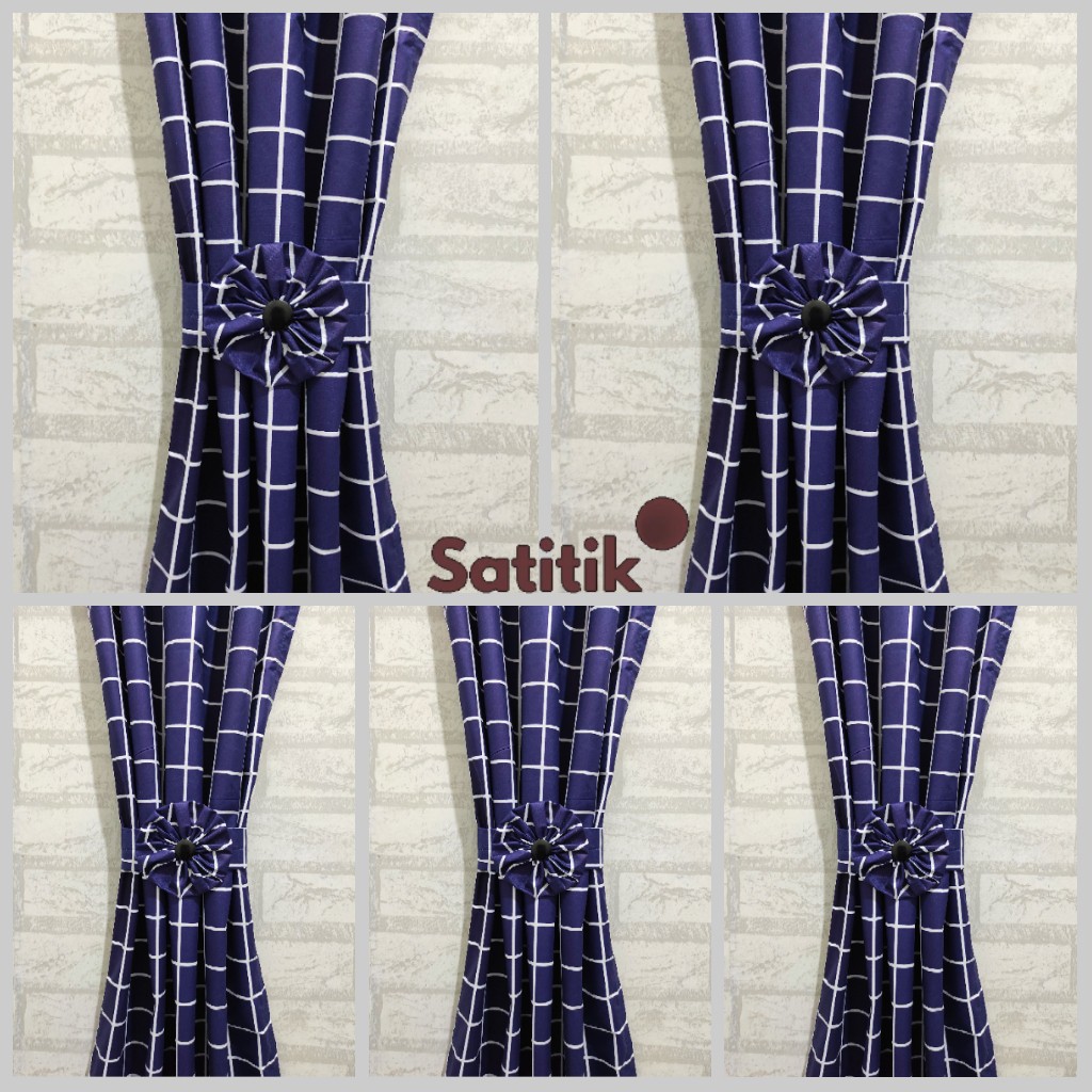 GORDEN MINIMALIS KATUN MODEL KUPU-KUPU HORDENG JENDELA TIRAI DALAMAN MURAH