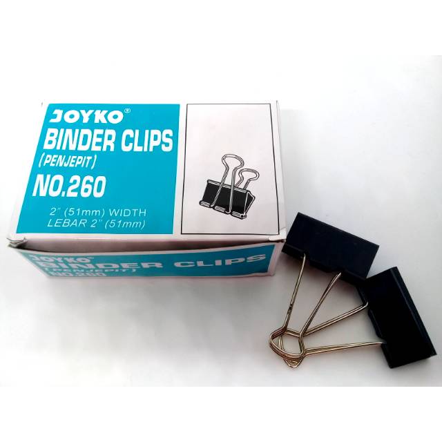 

Binder clips no. 260