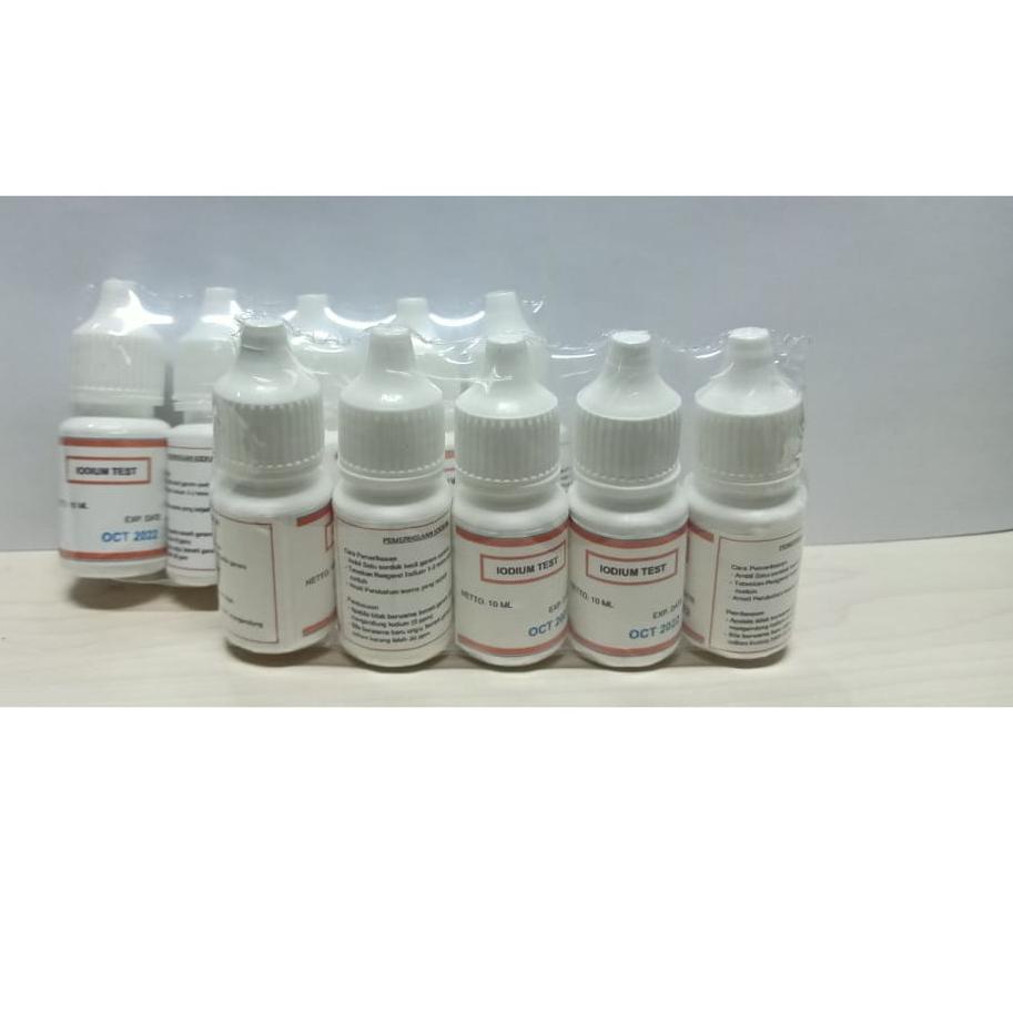 Baru - Test Kit Yodium ET - Iodine Testkit - Teskit untuk Tes Iodium