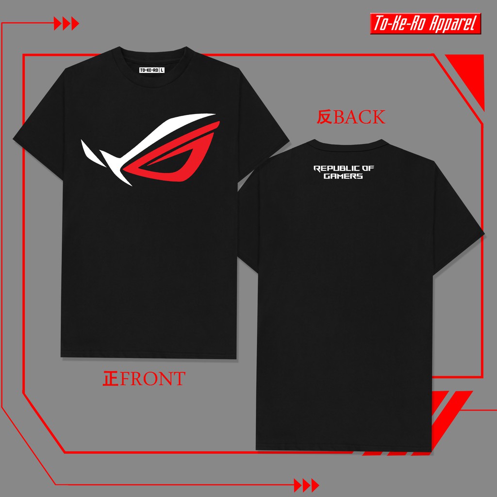 Kaos Game / Gaming ROG [Republic Of Gamer] Black