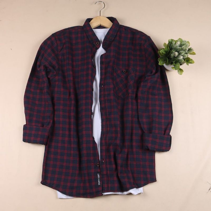 KEMEJA FLANEL PRIA IMPORT LENGAN PANJANG KUALITAS PREMIUM DISTRO KEMEJA FLANEL KOTAK