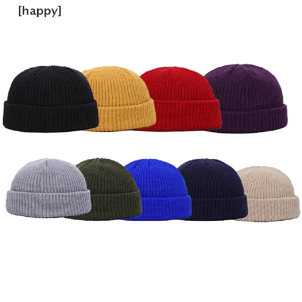 Topi Beanie Musim Dingin Untuk Pria Dan Wanita