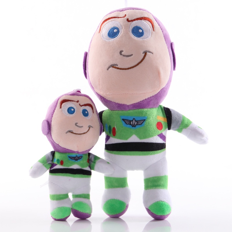 Mainan Boneka Stuffed Plush Disney Woody Buzz Lightyear Jessie 15-25CM Untuk Hadiah Ulang Tahun Anak