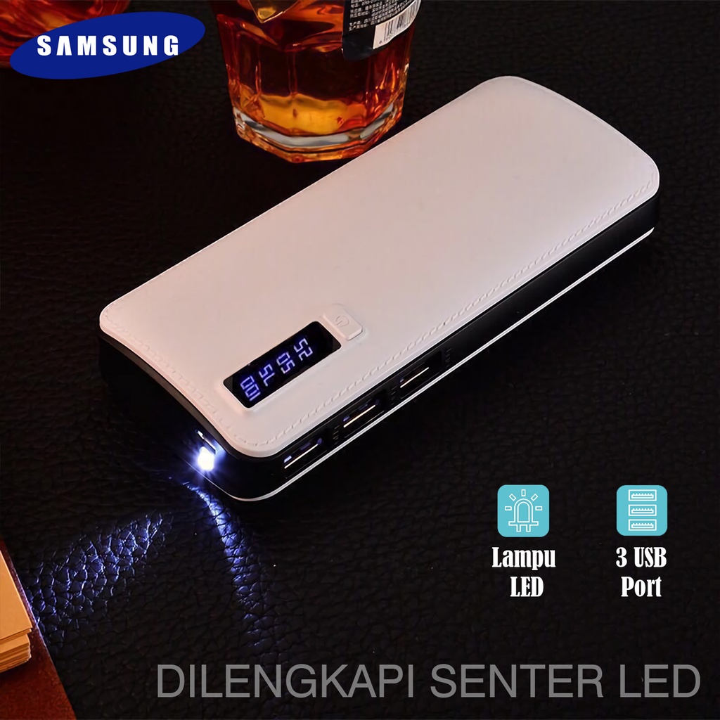 Power Bank Samsung POWER 19800mAh With LED Light Dengan LED Digital