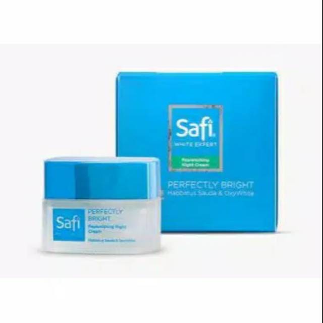 SAFI WHITE EXPERT REPLENISHING NIGHT CREAM 20GR & 45GR | SAFI KRIM MALAM WHITE EXPERT ORIGINAL