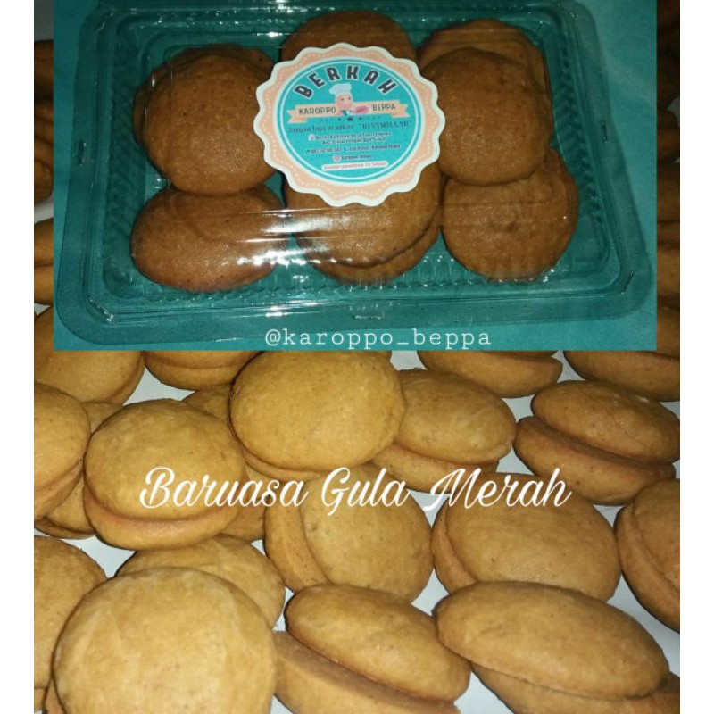

Kue Baruasa gula merah,Kue Bugis,Karoppo_Beppa