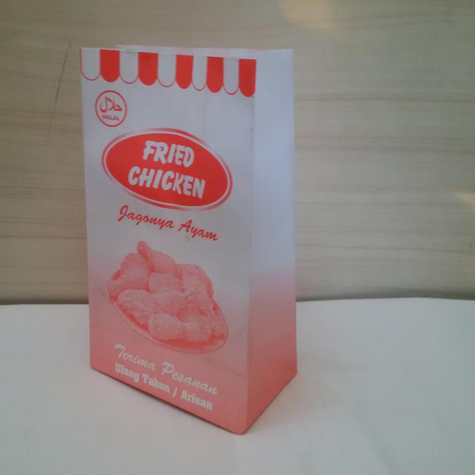 

【today】 Kantong Kemasan Fried chicken 50 Pcs - Paper Bag Kantong Ayam Fried Chicken 50 Pcs