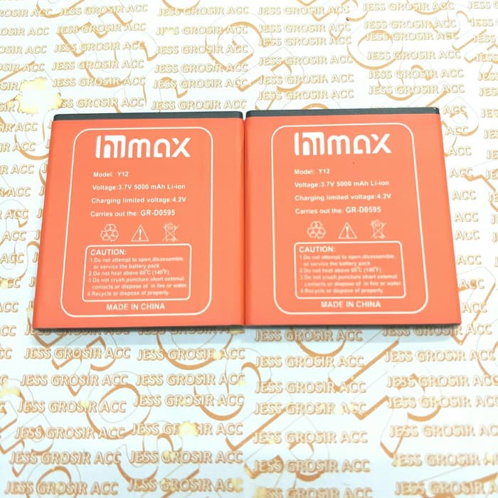 Baterai Battery Batre Double Power IC Protection HIMAX M2 HIMAX Y12