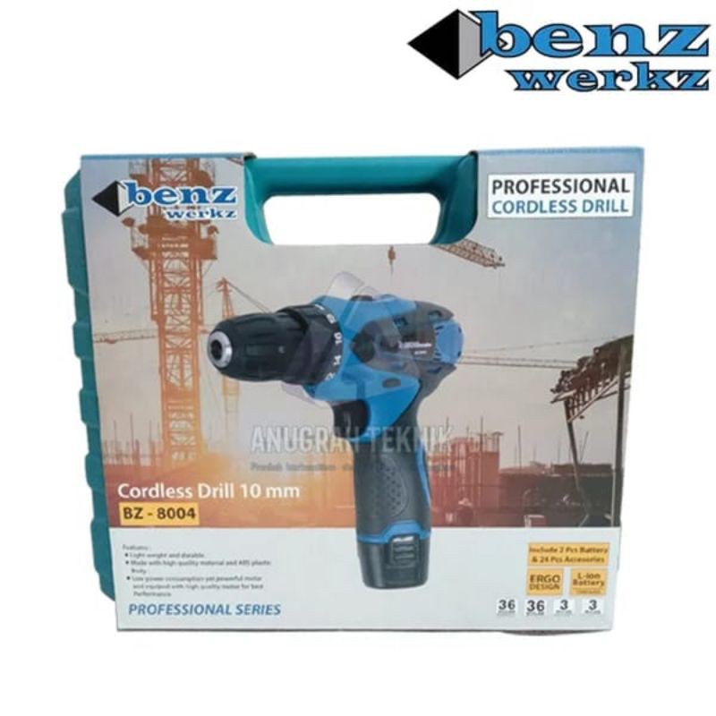 mesin bor cas bor baterai cas merk benz