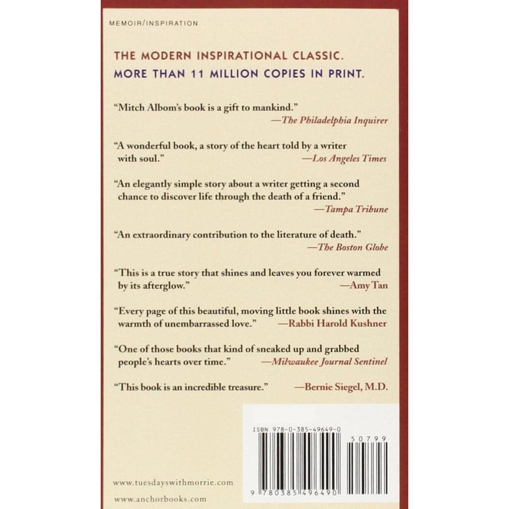 Tuesdays With Morrie