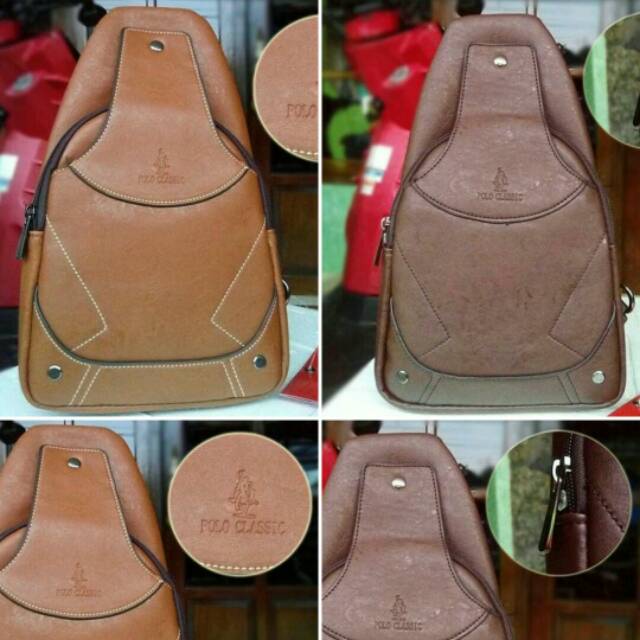 Tas Selempang pria /Shoulder Bag - Polo Classic SB89PC806 Original import