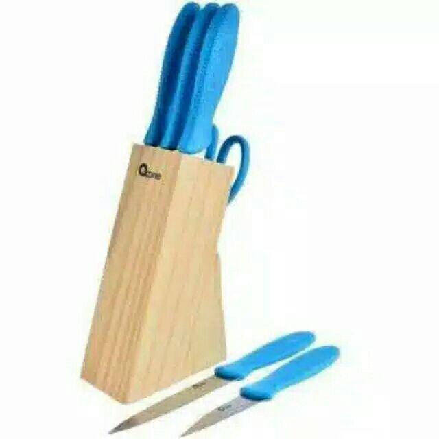 Pisau Set Oxone Ox-961 Set Pisau Dapur Stainless Steel Anti Karat
