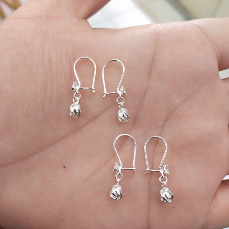 ANTING KAIT BOLA PERAK 925 SILVER