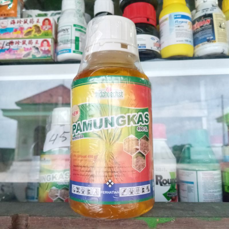 Pamungkas 490 SL Herbisida Indohoechst Kemasan 500 ML