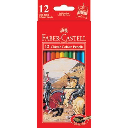 

Faber Castell - Classic colour pencils 12 L-115852