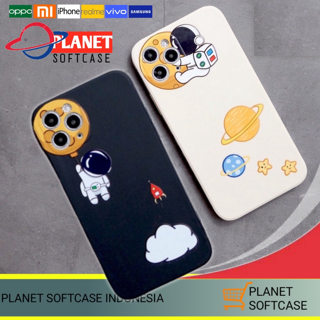 PS086 SOFTCASE CASE KONDOM SILIKON CASING KESING SKIN ASTRONOT PLANET KEREN LUCU TERBARU HANDPHONE H