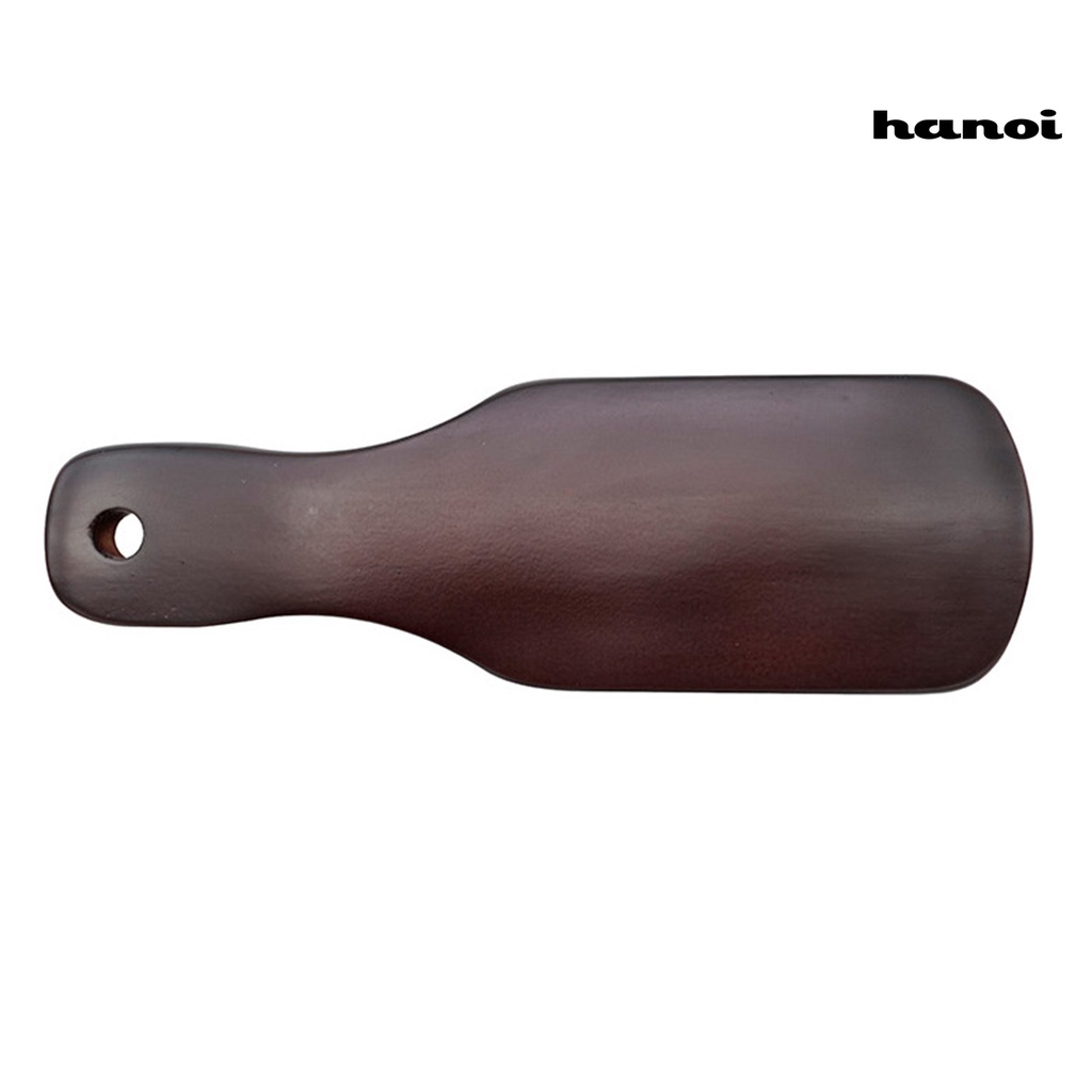 HQTM_Mustache Brush Skin-friendly Brownish Black Wooden Handle Hair Styling Comb Shaving Tools for Men