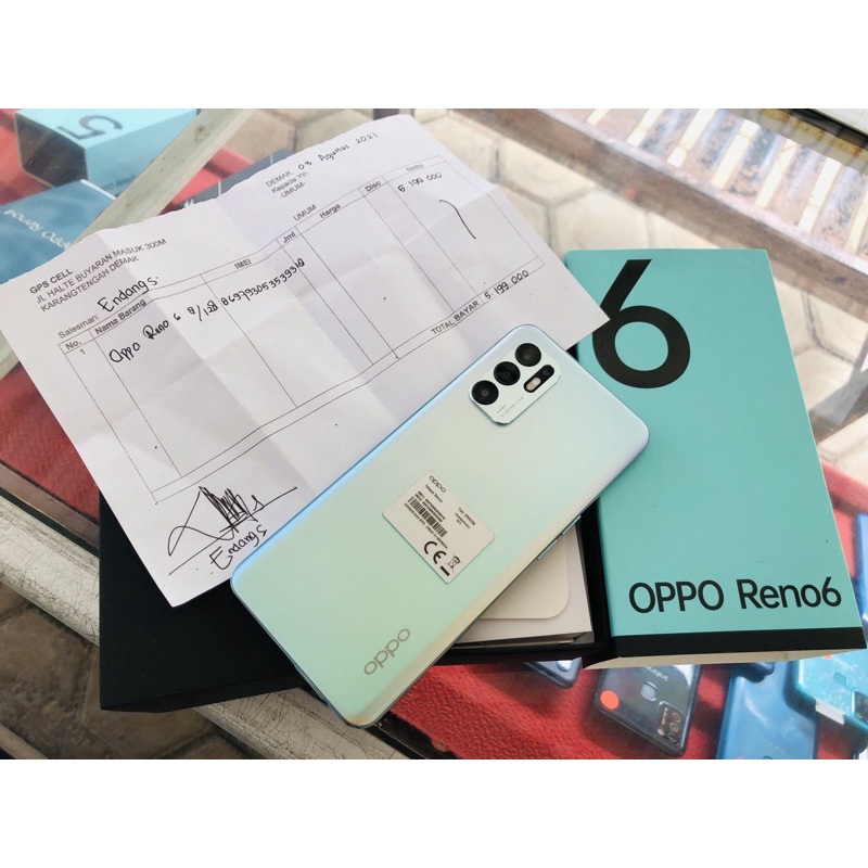 OPPO RENO 6 8/128gb second like new