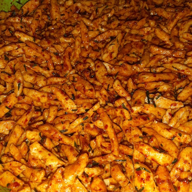 

Basreng pedas daun jeruk