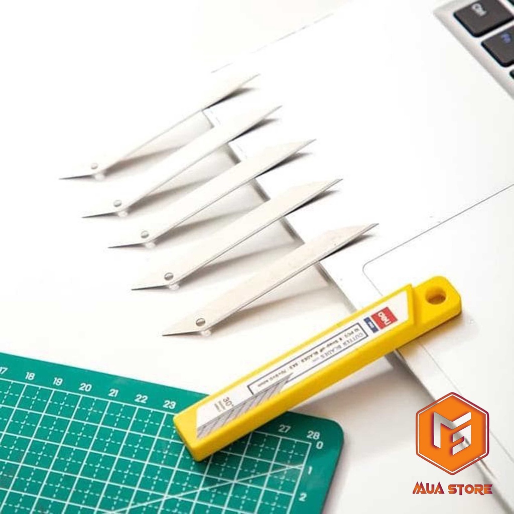 

Deli E2015 Isi Cutter 30 Derajat Cutter Blade Berkualitas