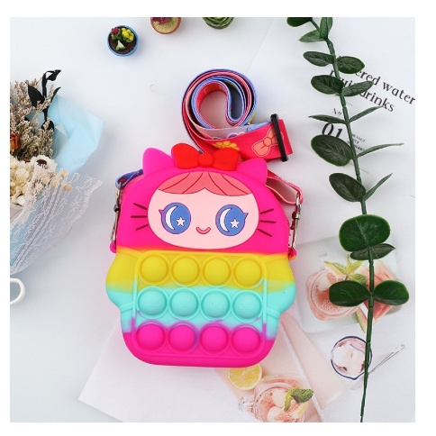 TAS POP IT ANAK JELLY / TAS POP IT ANAK SELEMPANG / TAS POP IT ANAK TERMURAH - PO-26